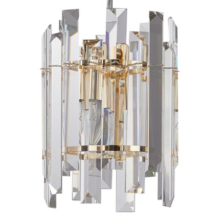 Crystal-bearing Crystal Feeriya 2xe14 40W, size 20x20x29-80 cm, color gold-1
