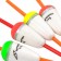 Flot Yaman "cone" through, foam, 1.1 g, color mixt. 5 pcs.