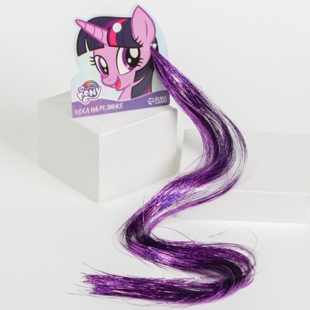 Hair strand shiny, 40 cm-3