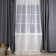 Garland "Curtain" 2.8 × 3 m dew on hooks, IP20, silver thread, 300 LED, glow warm white, flicker, USB