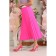Female skirt, size 54, pink color
