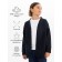 Cardigan Children's Amarobaby Amarobaby Study Hop, height 134 cm, black color