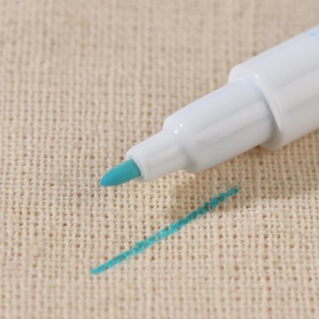 Fabric marker, washing, bilateral, blue color-1