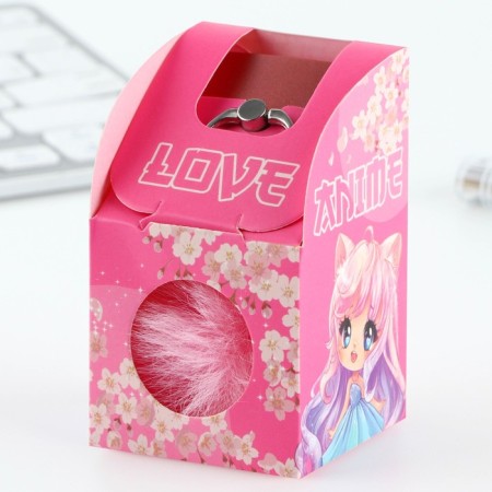 Set: stand for the phone-ring and keychain "Anime"-4