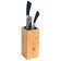 Block for knives 10 × 10 × 23 cm, tree