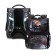 School Standard School, 34 x 26 x 14 cm, Skyname 2000 "Dinosaur"+ Watch, Black/Gray 2089