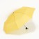 Mechanical umbrella "plain", 3 additions, 8 knitting needles, r = 48 cm, yellow color