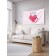Decorative panel with photo printing "Be mine", horizontal, size 150x200 cm