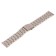 Solomon watch strap, 24 mm, metal, L-22.5 cm, silver