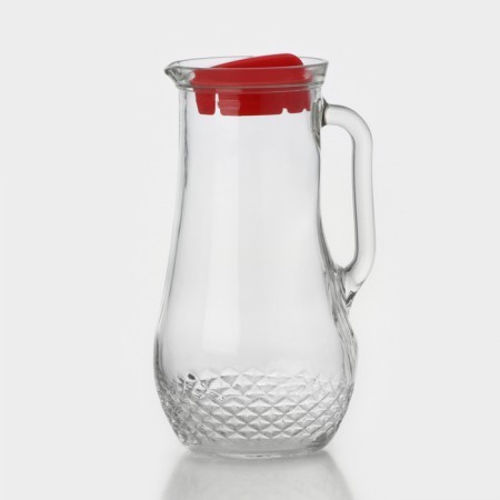 Set of drinking glass "Christ", 3 items: a jug 1.2 l, a glass 350 ml-1