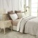 Vivaldi bedspread, size 160x220 cm, gray color