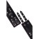 Shackles with two belts and a black Pecado BDSM lining, genuine leather, black