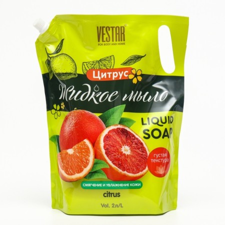 Liquid soap Vestar "Citrus", 2000 ml
