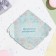 Money envelope "Congratulations" flowers on a turquoise background, 16.5 x 8 cm