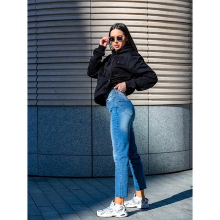 Women's pants is ISEE, size 48-50, blue color-12