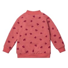 Sweatshirt for girls, height 110 cm, terracotta color