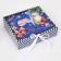 New Year. Gift New Year's folding, packaging, “miracles happen”, 20 × 18 × 5 cm.