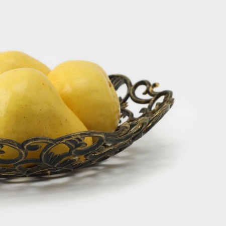 Vase for bread and fruits "Luxury. Antik ", d = 25 cm, color mix-6
