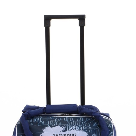Small Small 20 "with a bag, a lightning department, an external pocket, with an extension, the color is blue-4