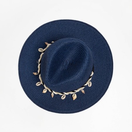 Women's hat minku Blue color, rr 56-58-1