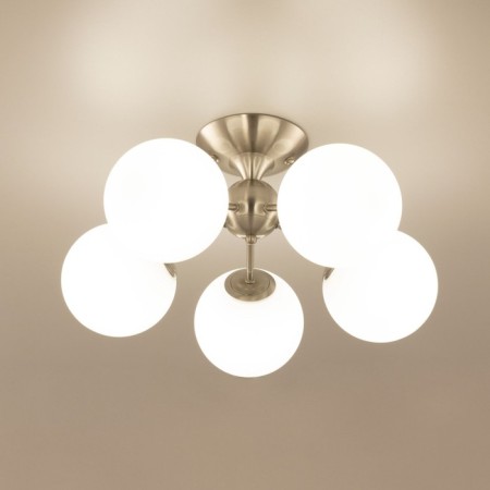 Cutilux “Tommy” chandelier CL102154 52x52x24.5 cm, 5x40W, E14, gray color-8