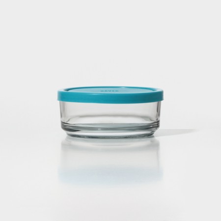 Glass form for storage of products ABAN, 410 ml