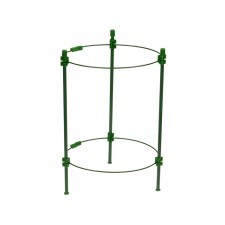 Builder, d = 18 cm, h = 30 cm, 2 rings, metal, green, Greengo