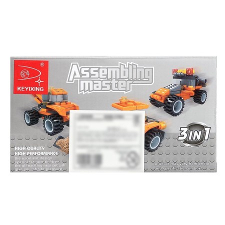 Constructor "Stroytechnics", 3 assembly options, 57 parts-4