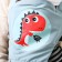 Backpack-Kenguru/hipvis "animals", blue color