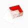 Packaging for confectionery with a plastic lid "I love you" 12 x 6 x 11.5 cm
