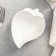 Strawberry saucer, 10.5 × 7.7 × 3 cm