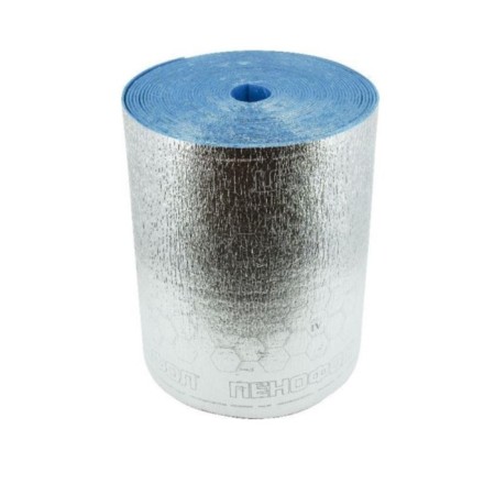 Thermal insulation "Penofol" 2000 Type S-10, thickness 10 mm, 0.6 x 15 m, roll 9 sq.m-1