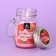 Aromatic candle "Fragrant Raspberry", 8.5 x 7.2 cm.