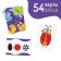 Board Game to the attention and reaction "Insects", 54 cards, 5+