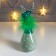 Souvenir Ceramics "Losik, Drill Pattern" Green, Pooh 16.6x6x6 cm