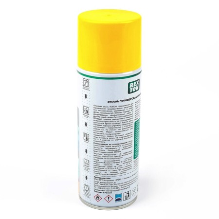 Emanca alkyd universal Rexton, Yellow, Aerosol, 520 ml-2