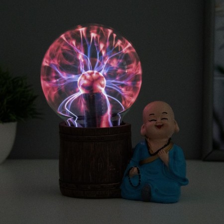 Plasma ball "Pacification" Blue 13x7x17 cm Risalux-2
