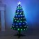 Fiber -Christmas tree "glow" 120 cm d of the lower tier 65 cm 125 branches