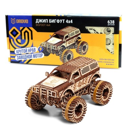 Model Mechanical Drovo "Jeep Bigfoot 4x4"-13