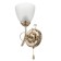 Bra "Lileya" 1he27 40t gold champagne 22x11x20 cm