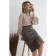 Velvet skirt, size 42