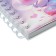Notebook Gift Book on the crest 80l, line, color block, PVC Bun 3D cover (17.6x13.5cm) 105