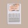 Nail stickers "Bead", silver color