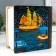 Pig a case-book "Ship" 14x14 cm