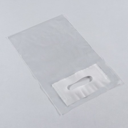 Polyethylene package with a cut pen, transparent 20-30 cm, 60 μm-1