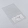 Polyethylene package with a cut pen, transparent 20-30 cm, 60 μm