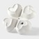Bellatenero Porcelain Bellatenero “Square”, 24.5 × 24.5 cm, white color