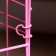 A cell with a dog for dogs, 130 x 60 x 70 cm, pink