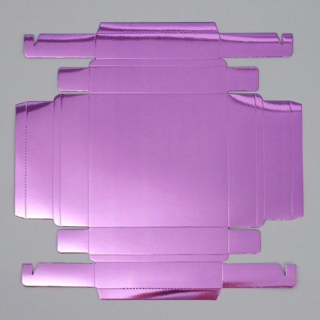 Box for sweets, confectionery packaging, 16 cells "violet", 18.9 x 18.9 x 3.8 cm-5