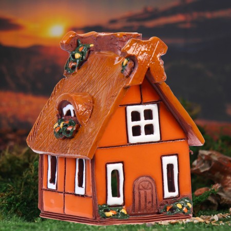 Aroma lamp house "Horse", 11 cm, handmade, mix,-4